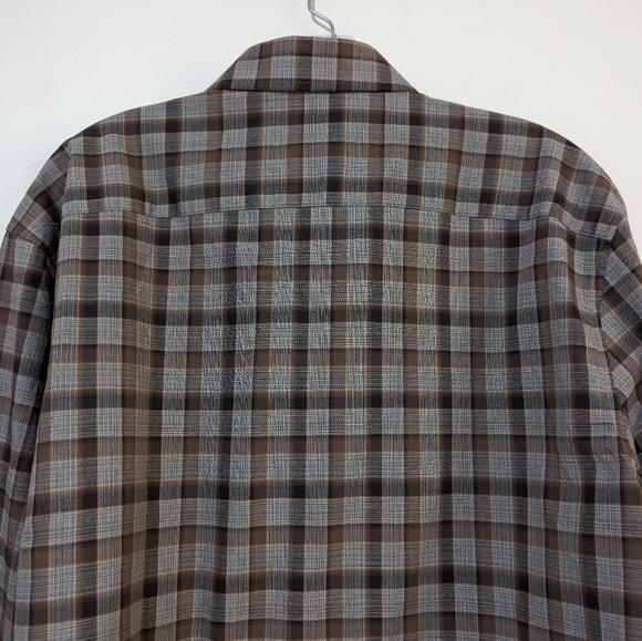 Modern English John Lennon Stretchable Plaid Shirt 2XL NWT - Picture 9 of 11